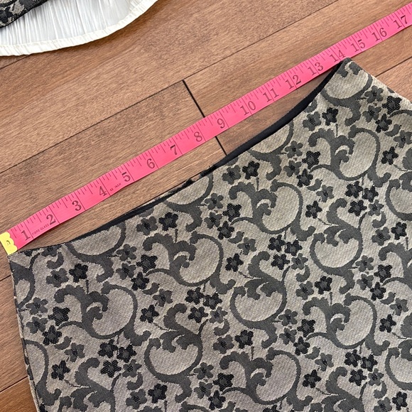 Vintage LambertRand Brocade Two-Piece Set in Golden/Tan & Black - Picture 7 of 10